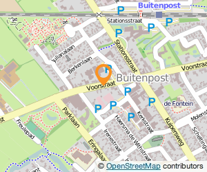 Bekijk kaart van WerkTijd B.V.  in Buitenpost