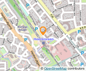 Bekijk kaart van Stations Bloemenwinkel in Heerenveen