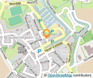Bekijk kaart van Vosco  in Brouwershaven