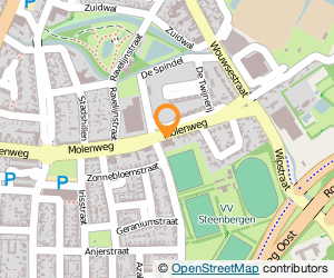 Bekijk kaart van Stichting TRAVERSE, locatie Steenbergen in Steenbergen (Noord-Brabant)