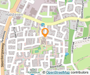Bekijk kaart van Rooms Katholieke Basisschool De Biezenhof in Halsteren
