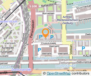 Bekijk kaart van Partou Oehoeboeroe in Amsterdam