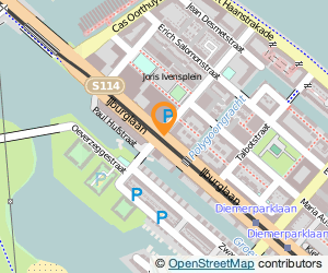 Bekijk kaart van Gezondheidscentrum Haveneiland  in Amsterdam