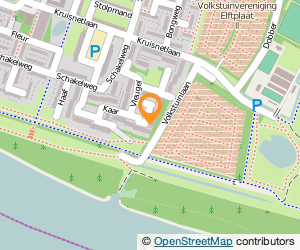 Bekijk kaart van Taxibedrijf P.& P.  in Hoogvliet Rotterdam