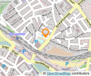 Bekijk kaart van Viscorner Beestenmarkt  in Deventer