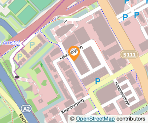 Bekijk kaart van Bakker Video Duplo Center  in Amsterdam Zuidoost