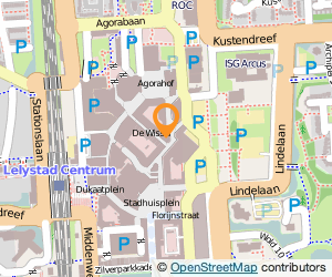 Bekijk kaart van Het Huis Opticiens in Lelystad