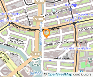 Bekijk kaart van Tandarts S.B.  in Amsterdam
