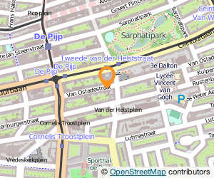Bekijk kaart van Van Ostade Garage  in Amsterdam