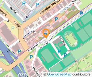 Bekijk kaart van Combisport  in Delft