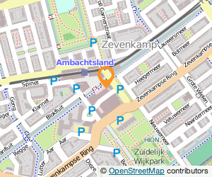 Bekijk kaart van Super Merci  in Rotterdam