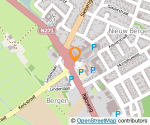 Bekijk kaart van Cafetaria Het Pleintje in Bergen (Limburg)