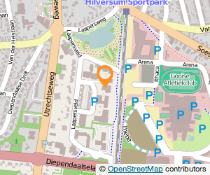 Bekijk kaart van Stichting BINK Peuterspeelzalen in Hilversum