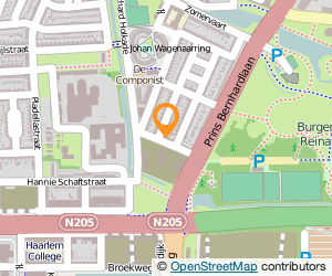 Bekijk kaart van Stg. Dierenamb. voor Haarl. e.o., H'meer. en Aalsmeer in Haarlem