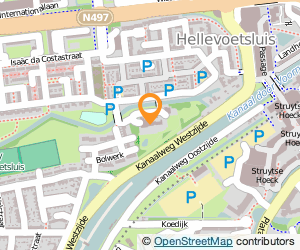 Bekijk kaart van Buurtcentrum De Klinker  in Hellevoetsluis