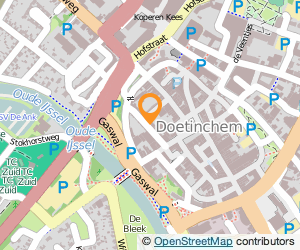Bekijk kaart van Café de Steeg in Doetinchem