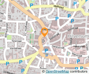 Bekijk kaart van ABN AMRO in Hilversum
