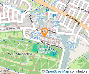 Bekijk kaart van Van den Heuvel in Amsterdam