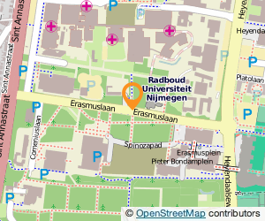 Bekijk kaart van Stichting Oecumenische Studentenkerk in Nijmegen