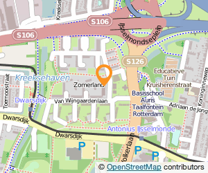Bekijk kaart van Verloskundige Praktijk IJsselmonde in Rotterdam