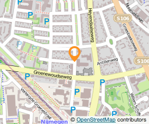 Bekijk kaart van Yogaschool Ron van der Post  in Nijmegen