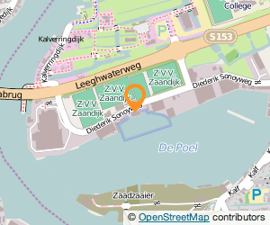 Bekijk kaart van Zeilvereeniging 'De Onderlinge' in Zaandam