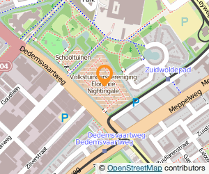 Bekijk kaart van Volkstuindersvereniging Florence Nightingale in Den Haag