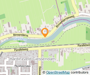Bekijk kaart van Bouwbedrijf Huisman  in Hardinxveld-Giessendam