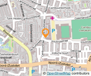 Bekijk kaart van Bekken en Bekkenbodem Zorgcentrum in Leeuwarden