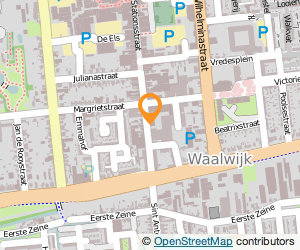 Bekijk kaart van Coffeeshop Down Town in Waalwijk