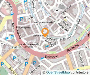 Bekijk kaart van Café/Bar `De Singel`  in Amersfoort