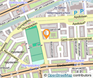 Bekijk kaart van Tandarts A.E.W. van Zoest-van Leeuwen in Amsterdam
