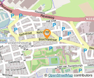 Bekijk kaart van de afdeling communicatie  in Vollenhove