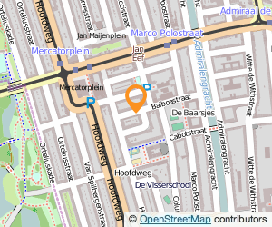 Bekijk kaart van Coffeeshop De Bommel  in Amsterdam