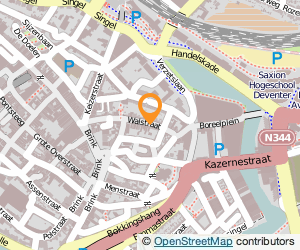 Bekijk kaart van Dagbesteding HK  in Deventer