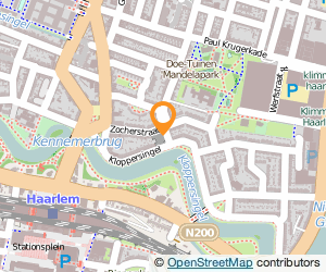 Bekijk kaart van Diëtistenpraktijk Hilde de Jong in Haarlem