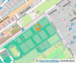 Bekijk kaart van Delftse Sportvereniging CONCORDIA in Delft
