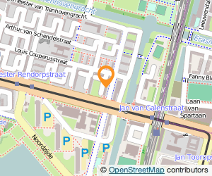 Bekijk kaart van Dierenkliniek Slotermeer in Amsterdam
