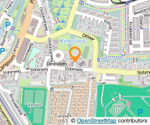 Bekijk kaart van SBO de Driesprong  in Amsterdam