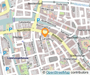 Bekijk kaart van Café de Spijkerbak  in Leiden