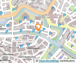 Bekijk kaart van Huisartsenmaatschap Blanker & Thiele & Brand in Zwolle