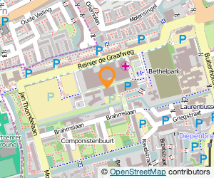 Bekijk kaart van Reinier Haga MDC  in Delft