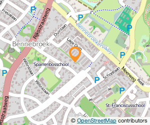 Bekijk kaart van D.W. Praktijk B.V.  in Bennebroek