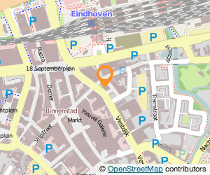 Bekijk kaart van Eetcafé Movies  in Eindhoven