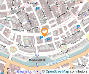 Bekijk kaart van De Tevreden Rookster in Groningen