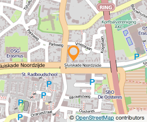 Bekijk kaart van Het Erasmus Centraal Bureau  in Almelo