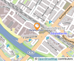 Bekijk kaart van Christelijk Kindcentrum Margriet in Zwijndrecht