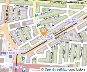 Bekijk kaart van Discus Maasstraat in Amsterdam