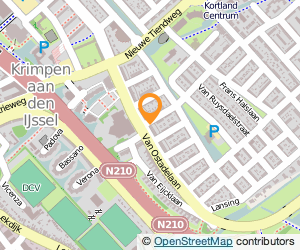 Bekijk kaart van Aannemingsbedrijf Jac. Westbroek en Zonen B.V. in Krimpen aan den Ijssel