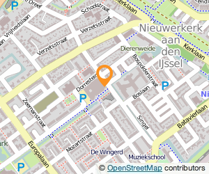 Bekijk kaart van Verhage fast food in Nieuwerkerk aan den Ijssel